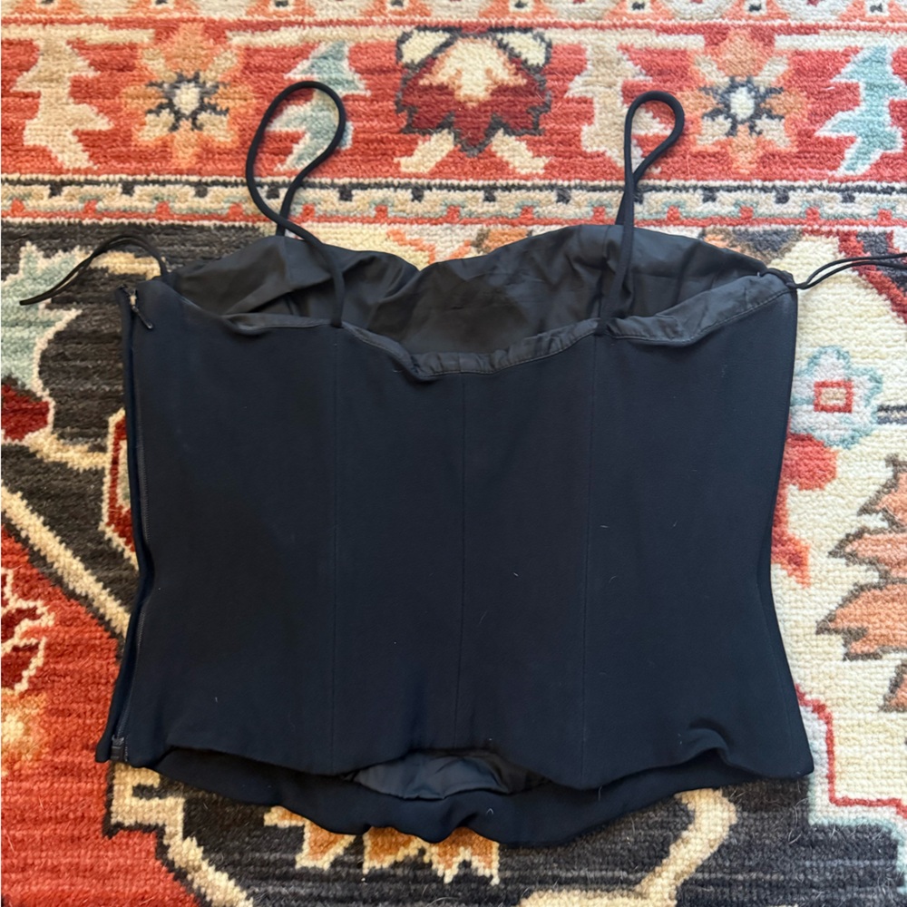 Vintage Moschino Cheap and Chic black corset - Picture 2 of 4